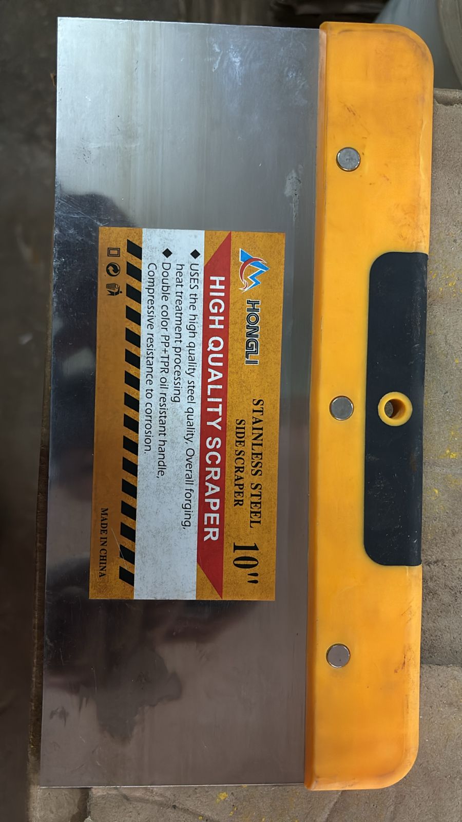 Stainless Steel Scraper with Durable Handle - Image 5