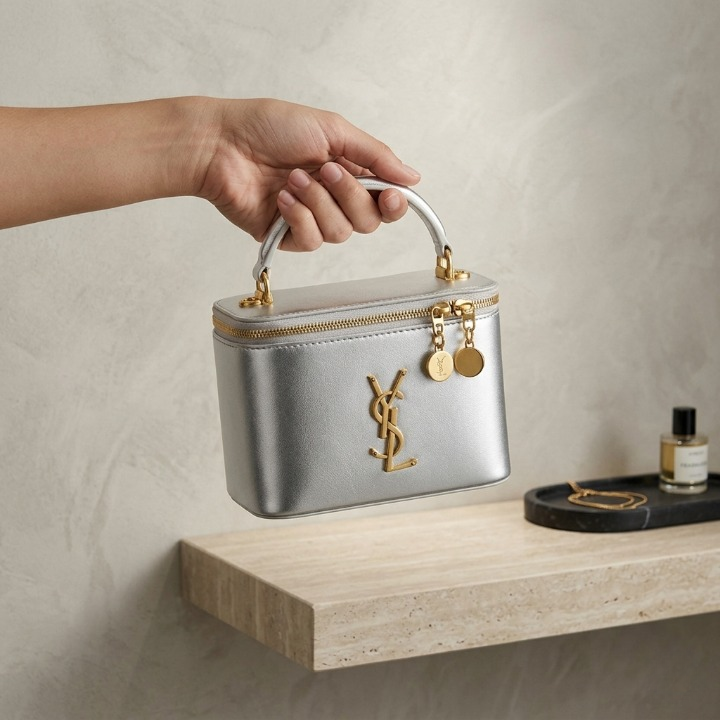Beauty Bag Makeup Organizer Pouch Travel Cosmetic Storage Bag for Women - Image 2