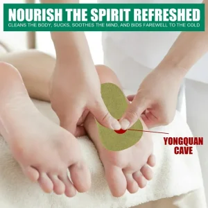 Wormwood Foot Detox Patches Natural Body Cleansing Pads for Stress Relief, Fatigue Recovery & Better Sleep