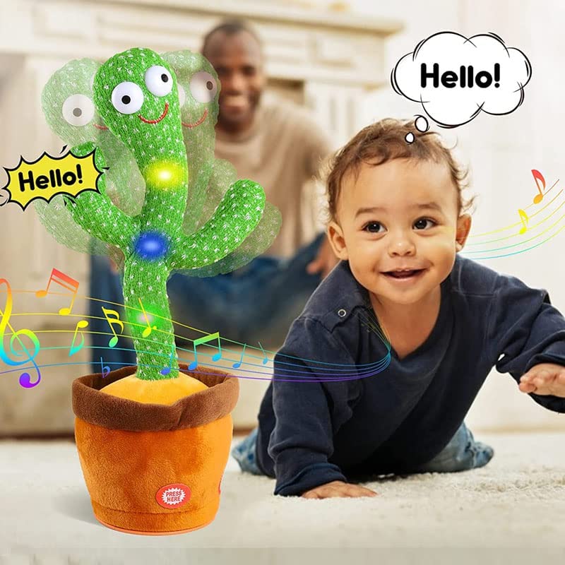 Dancing Cactus Toy, Talking Tree Cactus Plush Toy - Image 5