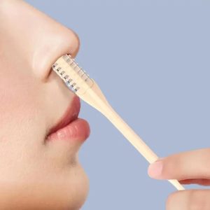 Pack of 1 Double-Sided Manual Nose Hair Trimmers  Safe & Painless Grooming Tool for Men & Women