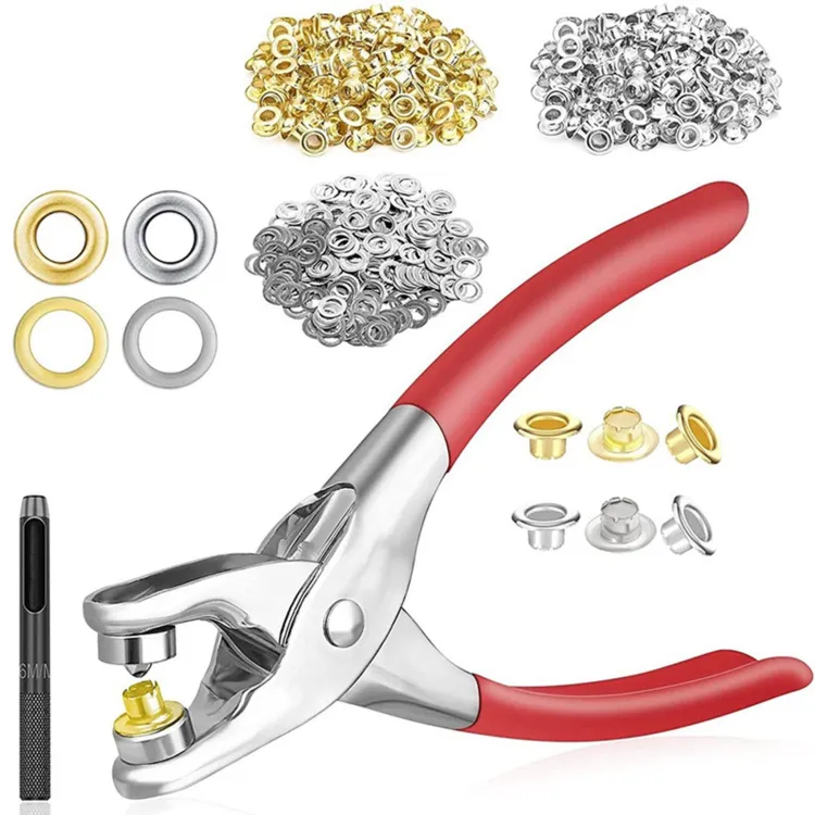 Metal Hand Press Tich Button fixer Machine metal good quality - 50 PCs button - Image 4