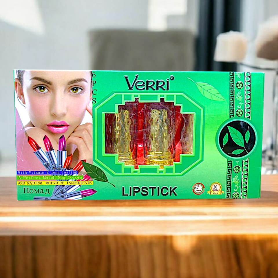 6 Pcs High Pigmented Velvet Matte Lipstick Set  Long-Lasting Multicolor Lip Shades With Smooth, Soft Texture For A Perfect Everyday Glam Look - Image 3
