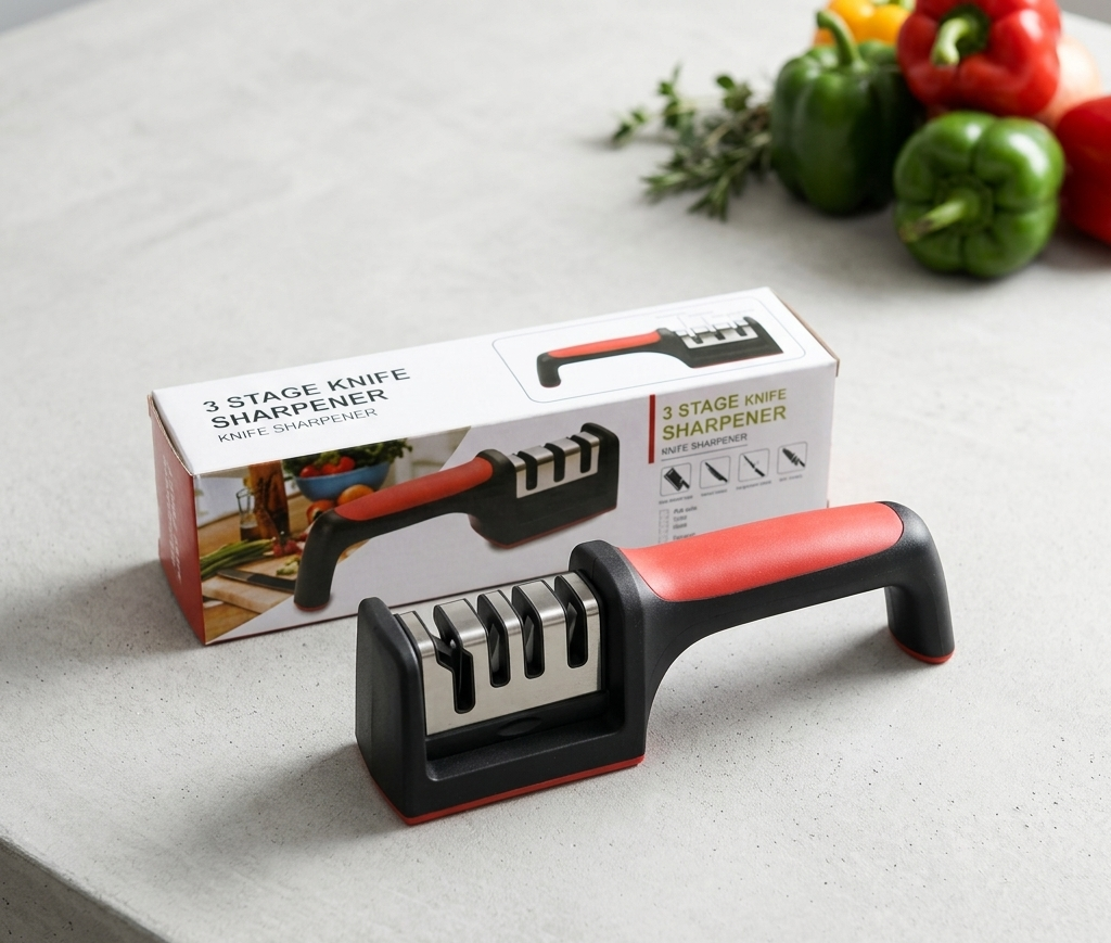 Professional 3-Stage Kitchen Knife Sharpener - Image 3