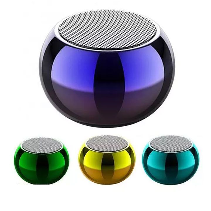 Mini Portable Wireless Bluetooth & Rechargable Speaker (Random color)