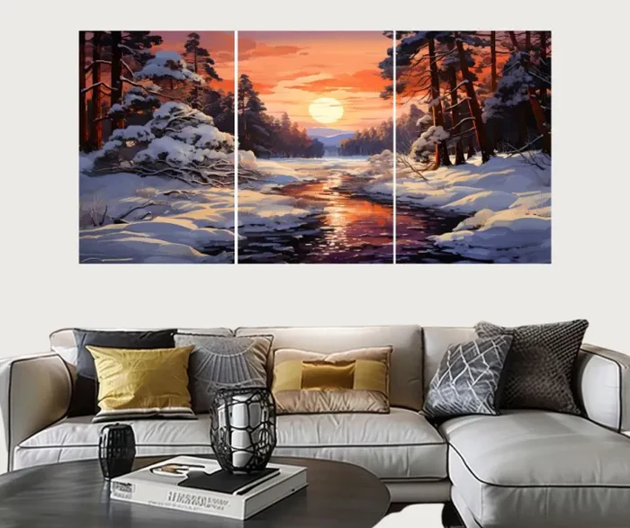 Set of 3 Motivational Wall Art Frames 8x11 MDF Wooden Phototiles with Sticky Tape for Easy Wall Mounting