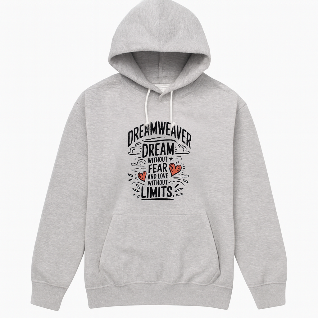 Unisex Grey Printed Hoodie Premium Summer Collection for Boys & Girls