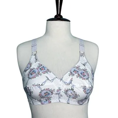 Cotton Printed Bra Set Pack of 5 Non-Padded - Image 3