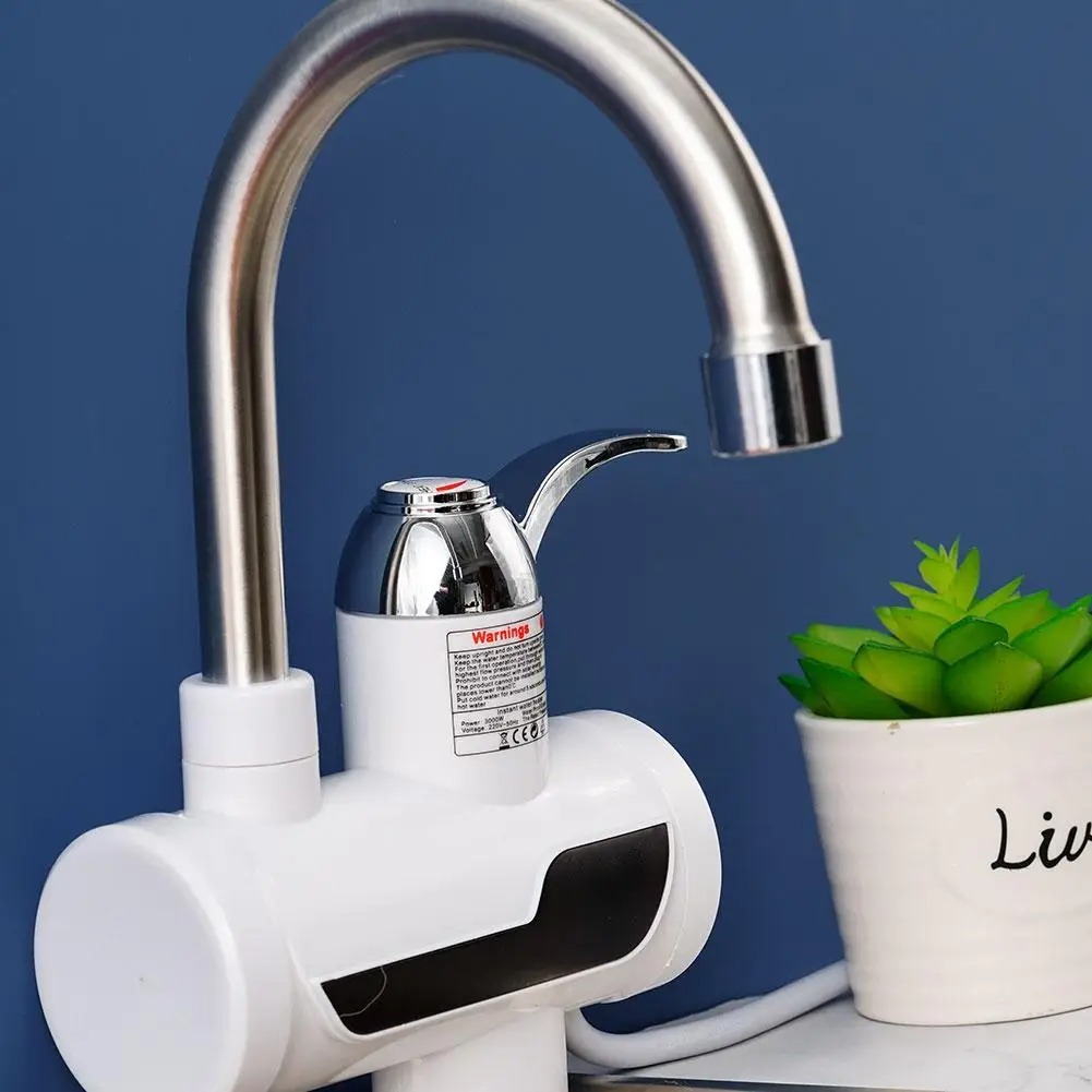 Electric Kitchen Water Heater Tap Instant Hot Water Faucet | Fast Heating Tankless Faucet - Image 2