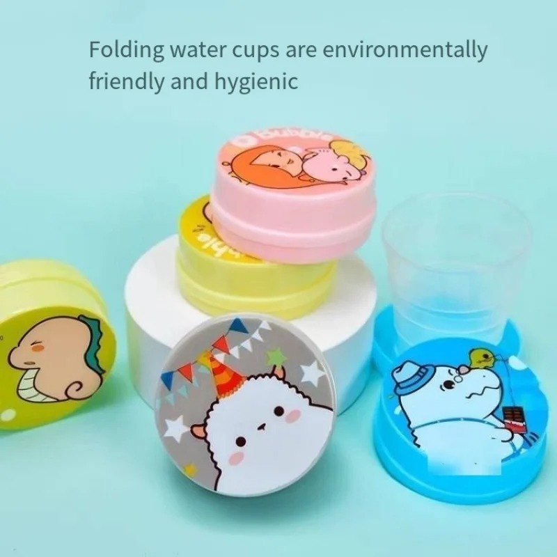 Portable Plastic Magic Glass for Kids Durable Water Drinking Mug for School, Travel & Everyday Use Lightweight & Safe Cup (Random Color) - Image 2
