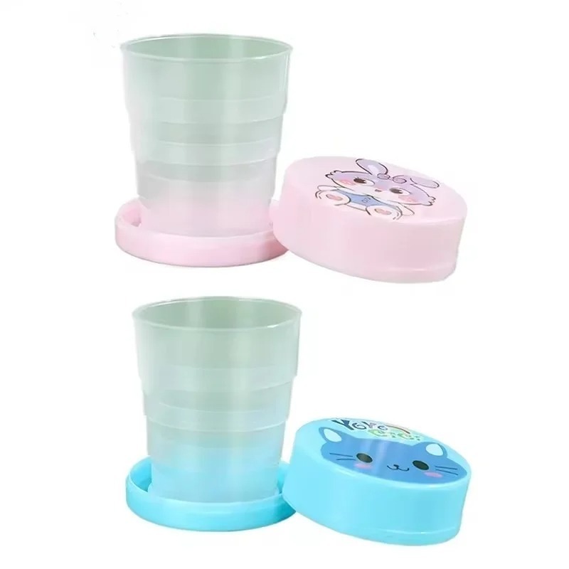 Portable Plastic Magic Glass for Kids Durable Water Drinking Mug for School, Travel & Everyday Use Lightweight & Safe Cup (Random Color) - Image 4