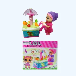 LQL Surprise Ice Cream Van  Fun Playset for Kids with Colorful Design and Interactive Features