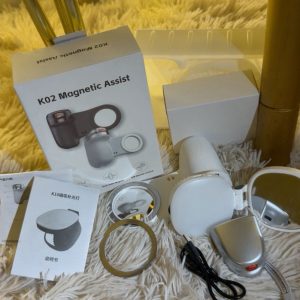K02 Vlogging Kit with Tripod Stand, Microphone & LED Light