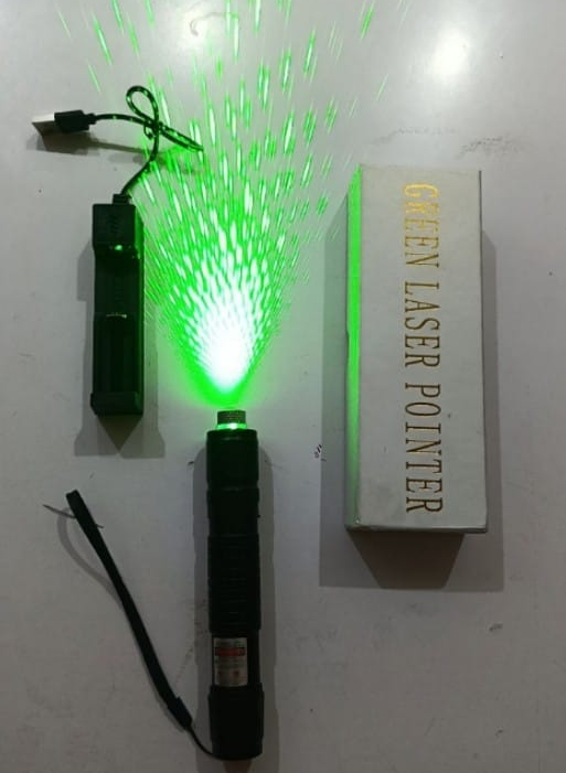 Green Laser Light Aluminum Alloy Body Black Color Two Mode Lighting Star Light Or Single Beam Durable Quality Reliable Utility - Image 5