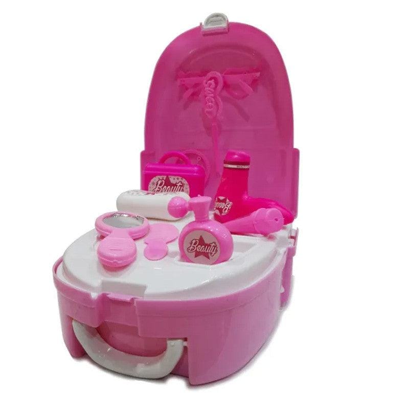 Backpack Makeup Toy Set For Girls Spark Creativity With Safe And Fun Pretend Play Supplies - Image 3