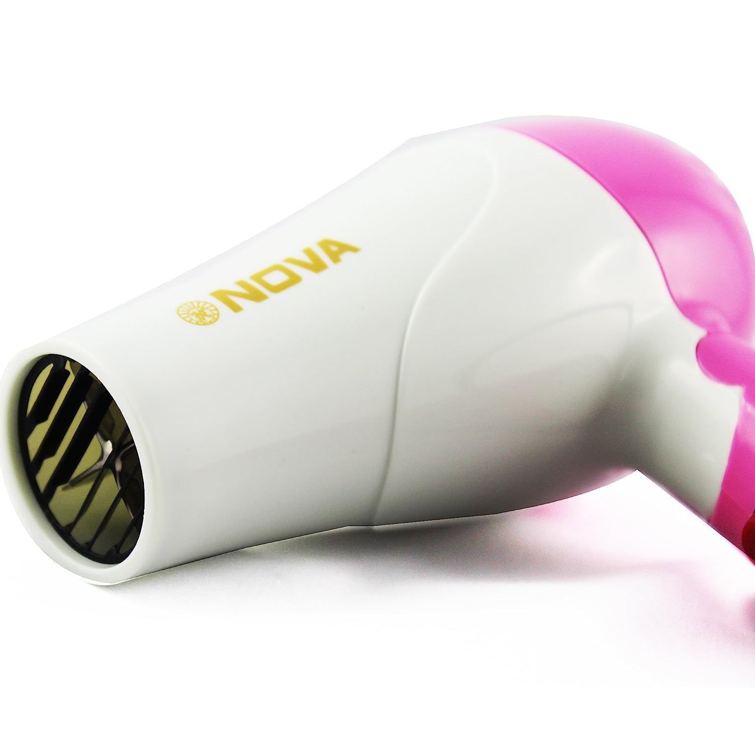 Nova Professional Mini Foldable Hair Dryer Compact Travel-Friendly Hair Dryer with Folding Handle for Girls - Image 3