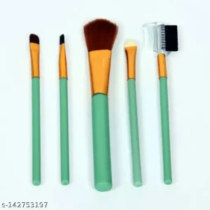 pack of 5 Electra Portable Soft Makeup Brush Set (Random Colors)