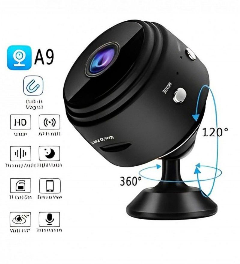 A9 Mini Camera with stand | Wifi Camera Wireless Monitoring HD | New Camera | Mini Wifi Camera - Image 3