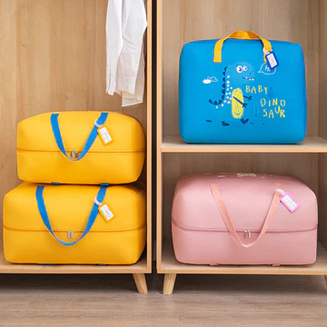 Baby Dinosaur Cloth Organizer and Storage Handbag Portable | Portable Storage Bag | ( Random Color & Mix Design ) - Image 3