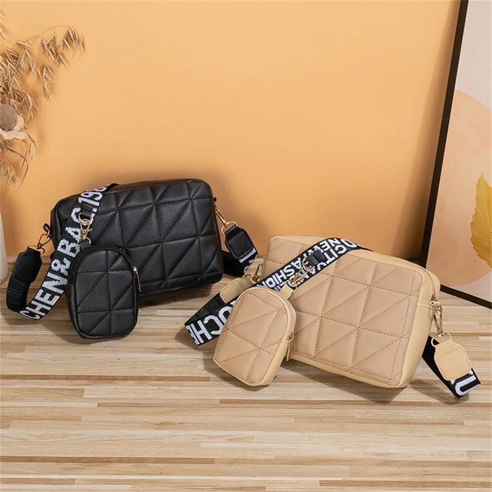 ( 2 Piece ) Girls Cross-Body Bag | Best Quality Shoulder Bag For Girls | Best Quality Bag For Women | PU Leather Cross-Body Bag - Image 6