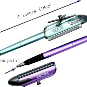 Novelty Airplane & Helicopter Gel Pens – Fun Creative Stationery for School, Office & Party Favors (Random Design)