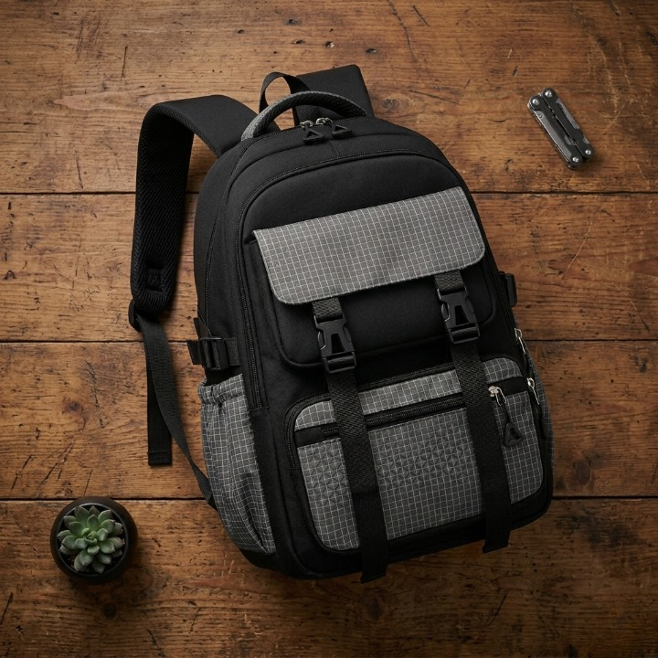 School Backpack for Teenagers | Multi-Point Decompression Student Bag with Balanced Chest Buckle & Large Capacity - Image 4