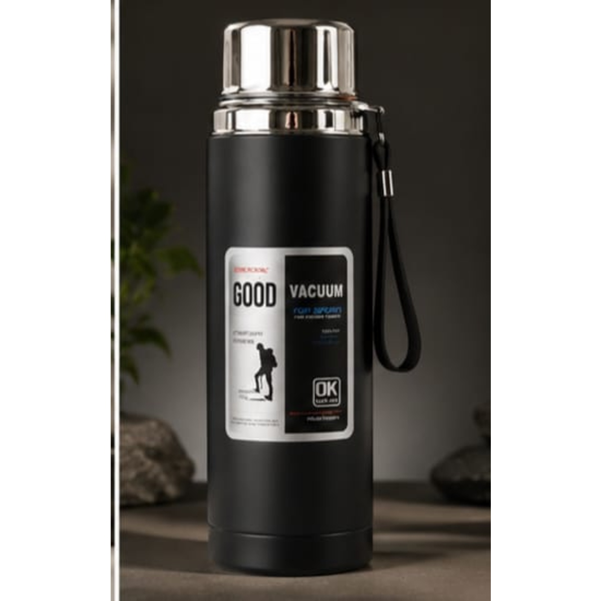 Premium 1000ml Stainless Steel Water Bottle – Leakproof Insulated Water Flask for Hot & Cold Drinks (Random Color) - Image 2