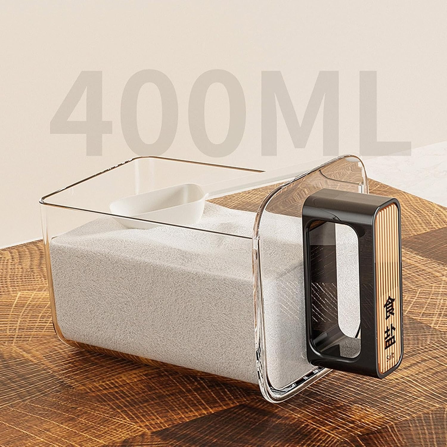 Wall Mounted Seasoning Box Condiment Containers – Transparent Space Saving Kitchen Storage Organizer - Image 2