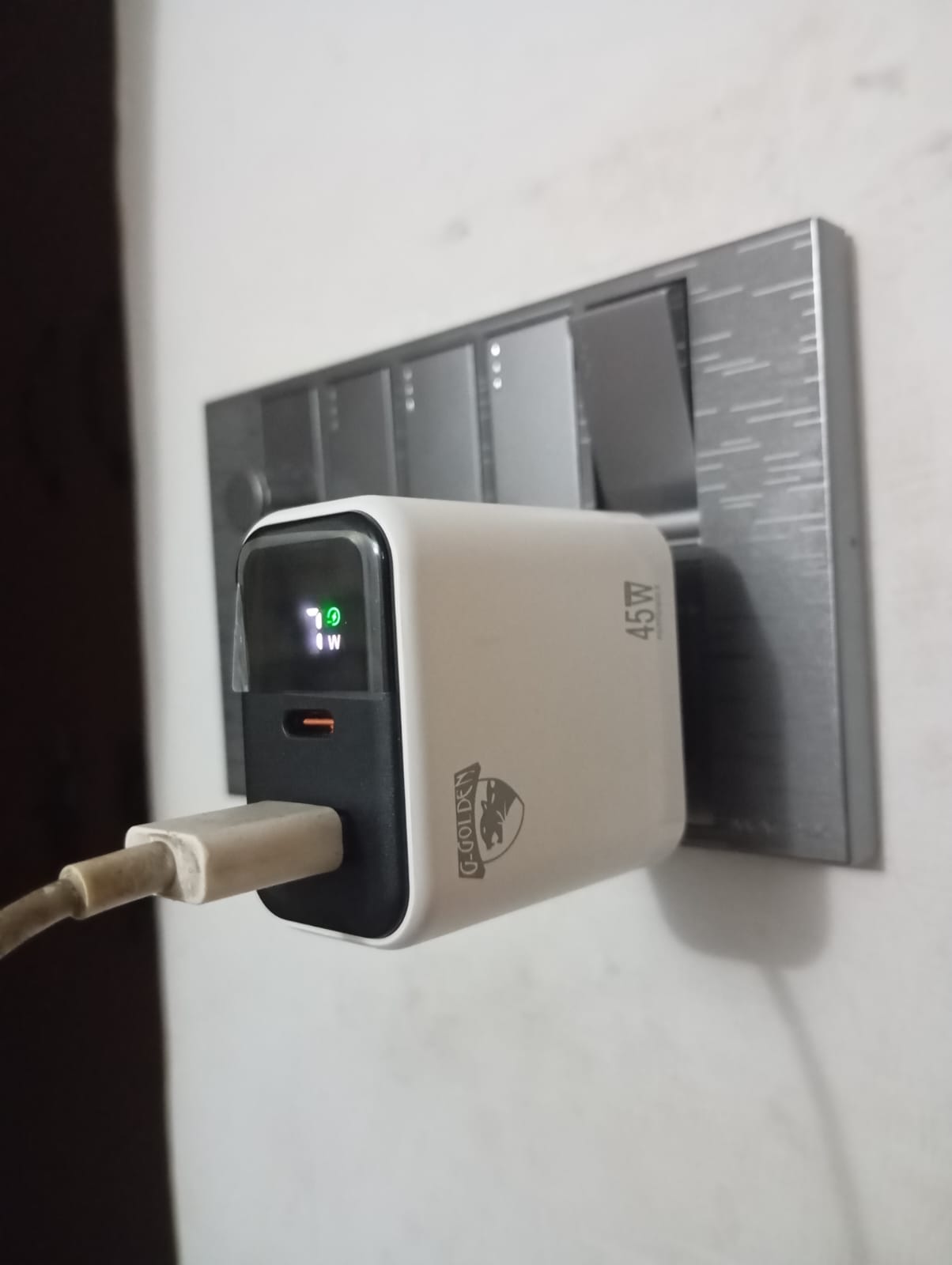 45W Multi Protocol Dual Port Travel Fast Charger GCH-20 – USB-C Fast Charging Adapter with EU Plug - Image 6