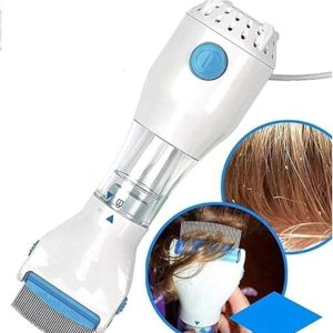 V-Comb Electronic Head Lice Removal Machine – Safe & Effective Anti-Lice Device with 4 Replaceable Filters