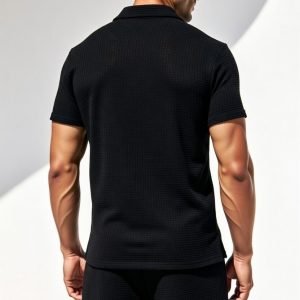 New Trendy Black Tracksuit for Men Premium Comfortable Sports & Casual Wear Set