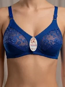Cotton Embroidered Light Weight Bra Top