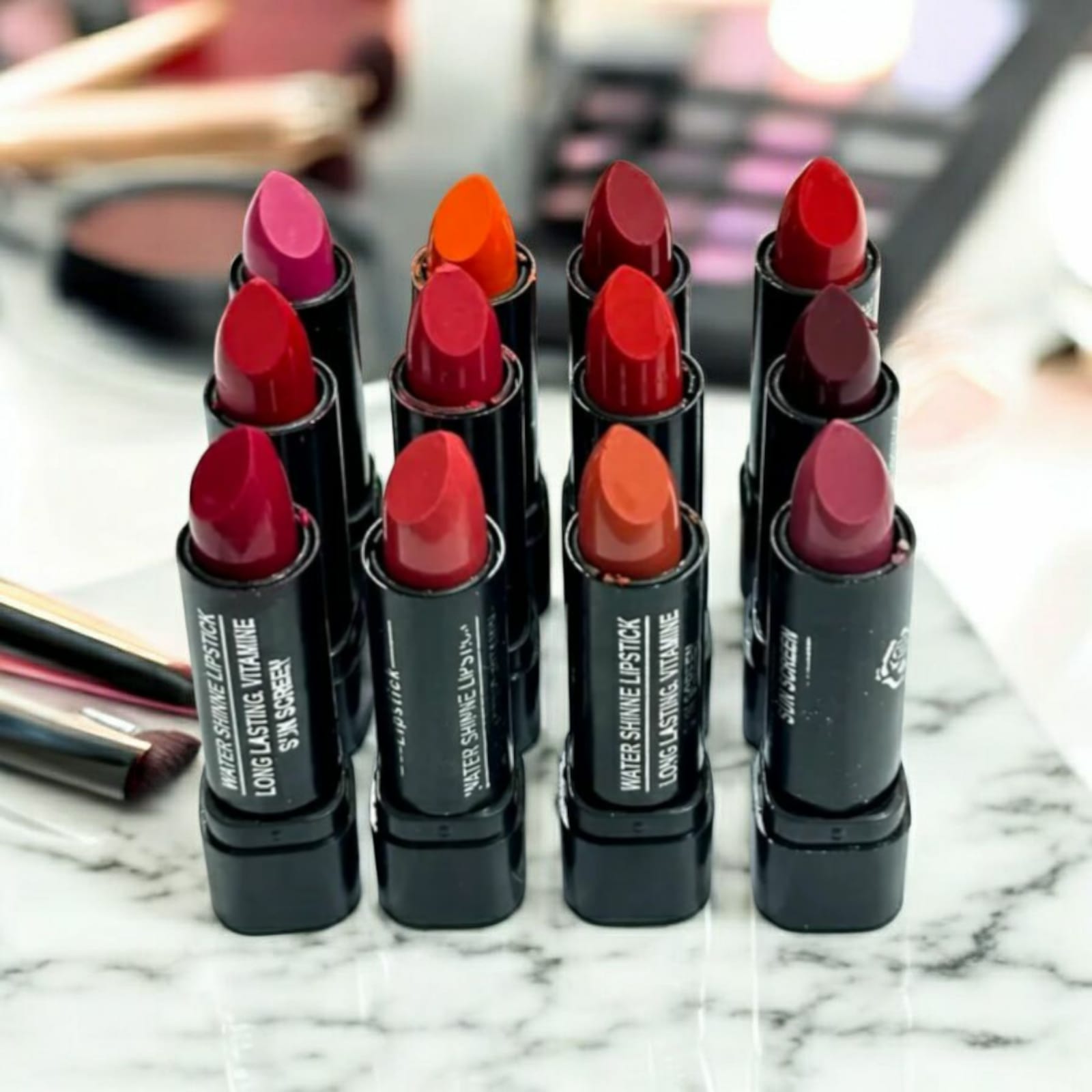 12 Pcs High Pigmented Matte Lipstick Set Long Lasting Smooth Texture Lip Color Collection For Bold And Beautiful Looks - Image 4