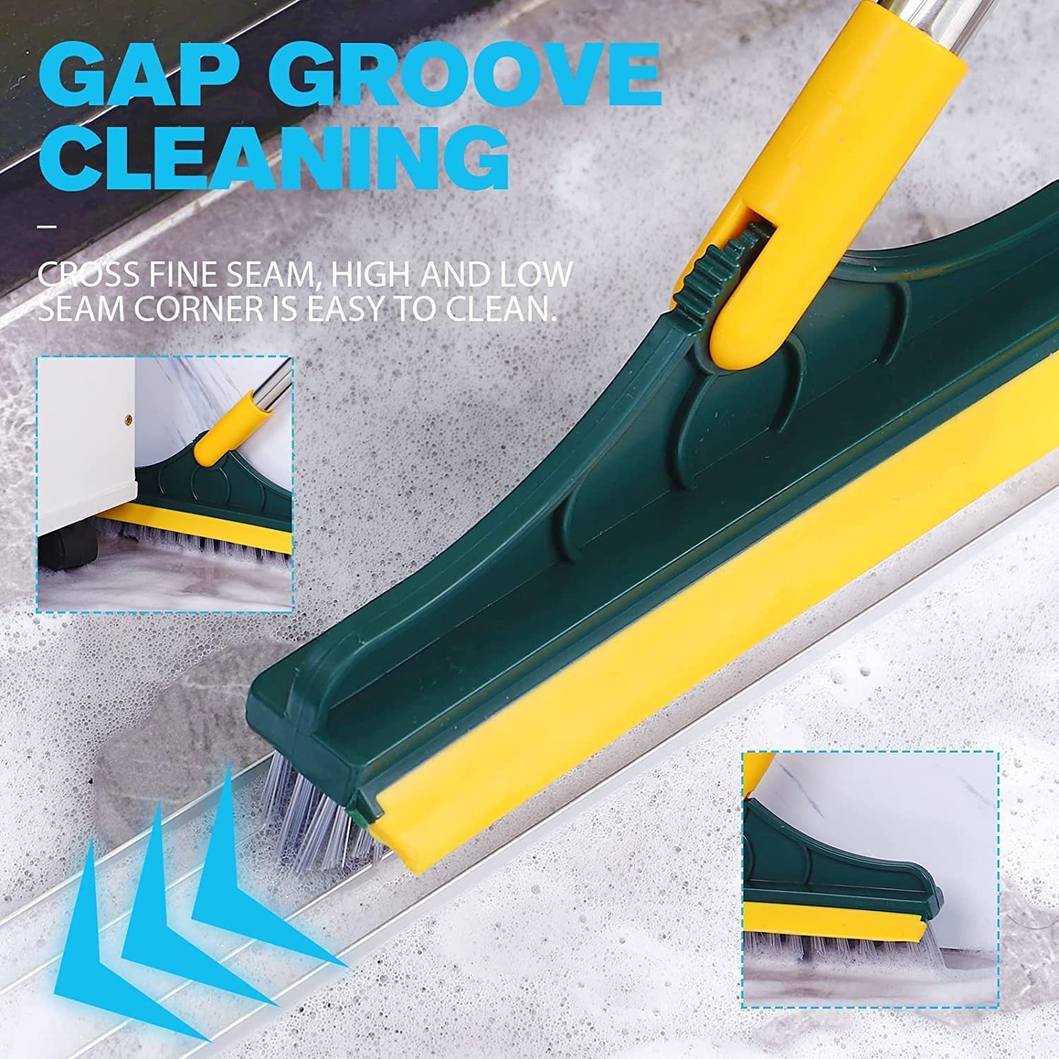 Broom Wiper Cleaning Tool Strong Bristles Easy Floor Sweeping Durable Design Convenient Daily Use - Image 3
