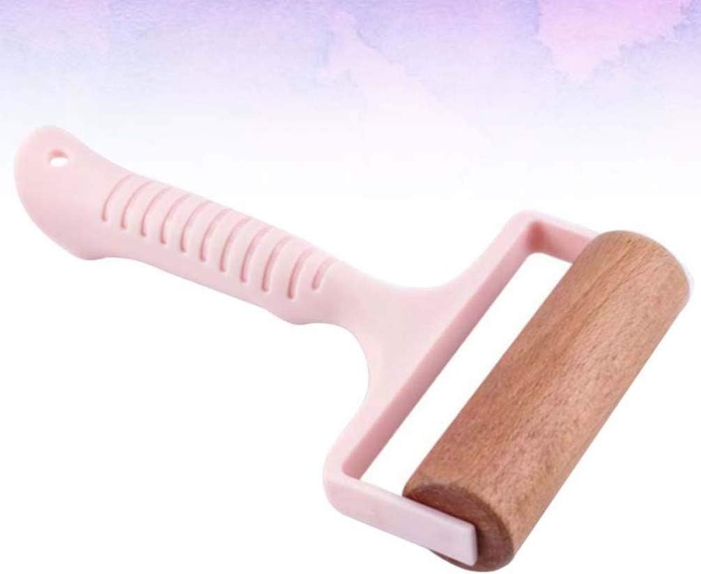 2pcs Wooden Rolling Pin for Baking Hand Push Dough Roller with Non-Stick Surface, Lightweight & Kid-Friendly - Image 3