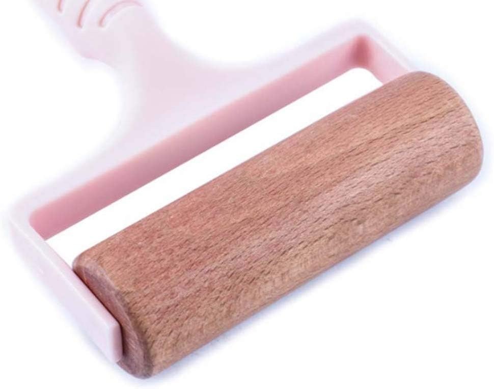 2pcs Wooden Rolling Pin for Baking Hand Push Dough Roller with Non-Stick Surface, Lightweight & Kid-Friendly - Image 2