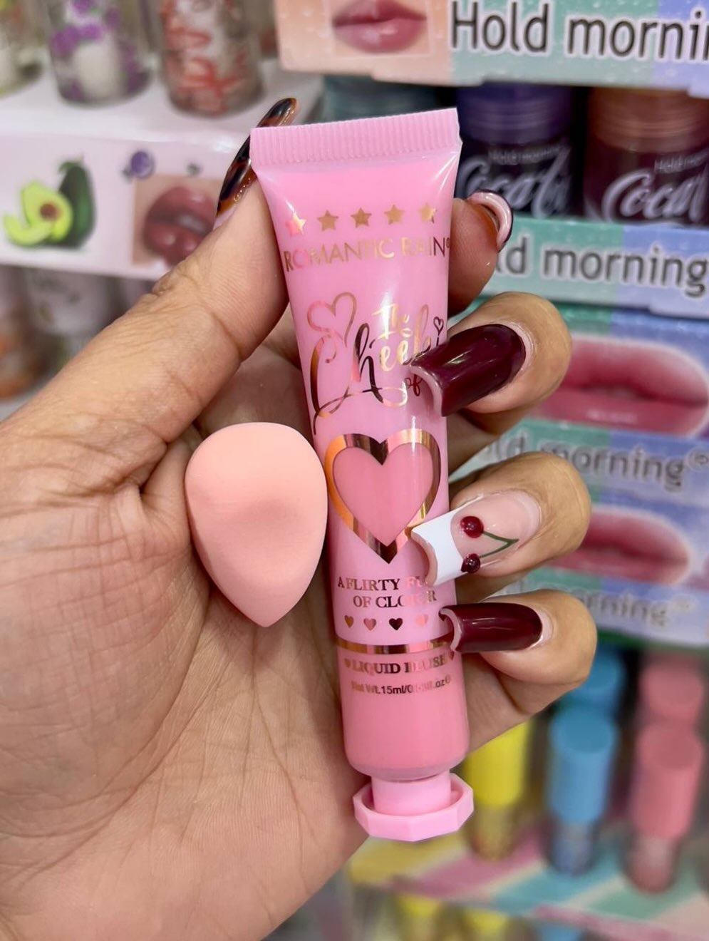 Pack of 2 - 2 in 1 Blush & Blender Deal Dual-Action Makeup Essential for Effortless Application