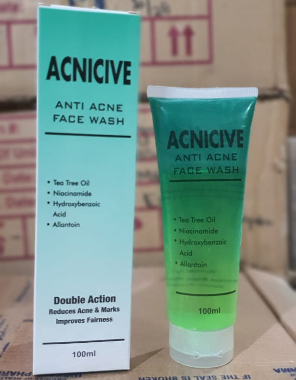 Acnicive Anti Acne Face Wash Gentle Formula Clears Impurities Reduces Acne Refreshes Skin Provides Smooth And Healthy Look For Daily Use - 100ml - Image 4