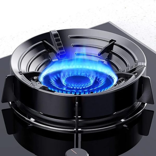 Gas Stove Burner Stand | Non‑Slip Bracket | 3D Windproof Hood | Universal Cast Iron Cook Top Parts - Image 2