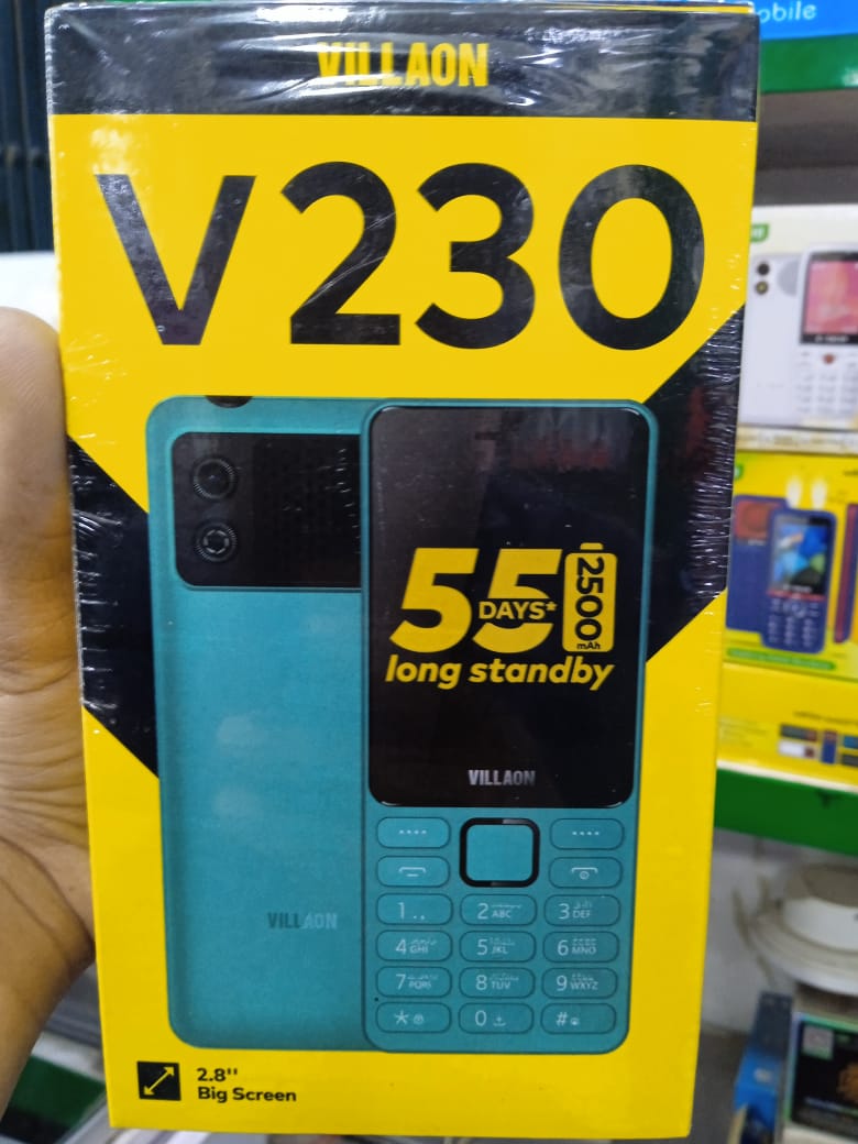 Villaon V230 2.8 Inch QVGA Dual SIM PTA Approved Mobile With Removable 2500mAh Battery (Random Color) - Image 4
