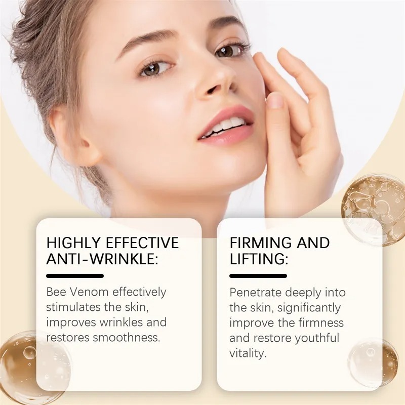 Botox Bee Venom Whitening & Moisturizing Cream Anti-Aging, Brightening & Skin Firming Facial Care (20g) - Image 2