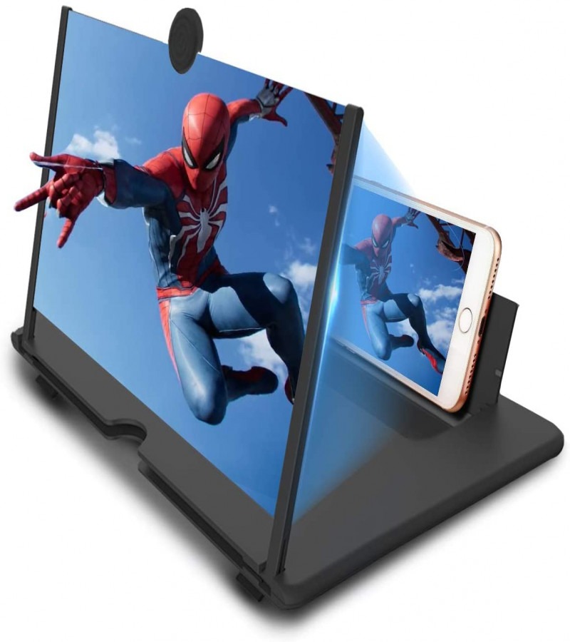 F3 Mobile Screen Magnifier | Size 21.8×16.5×1.2CM (Random Color) - Image 4