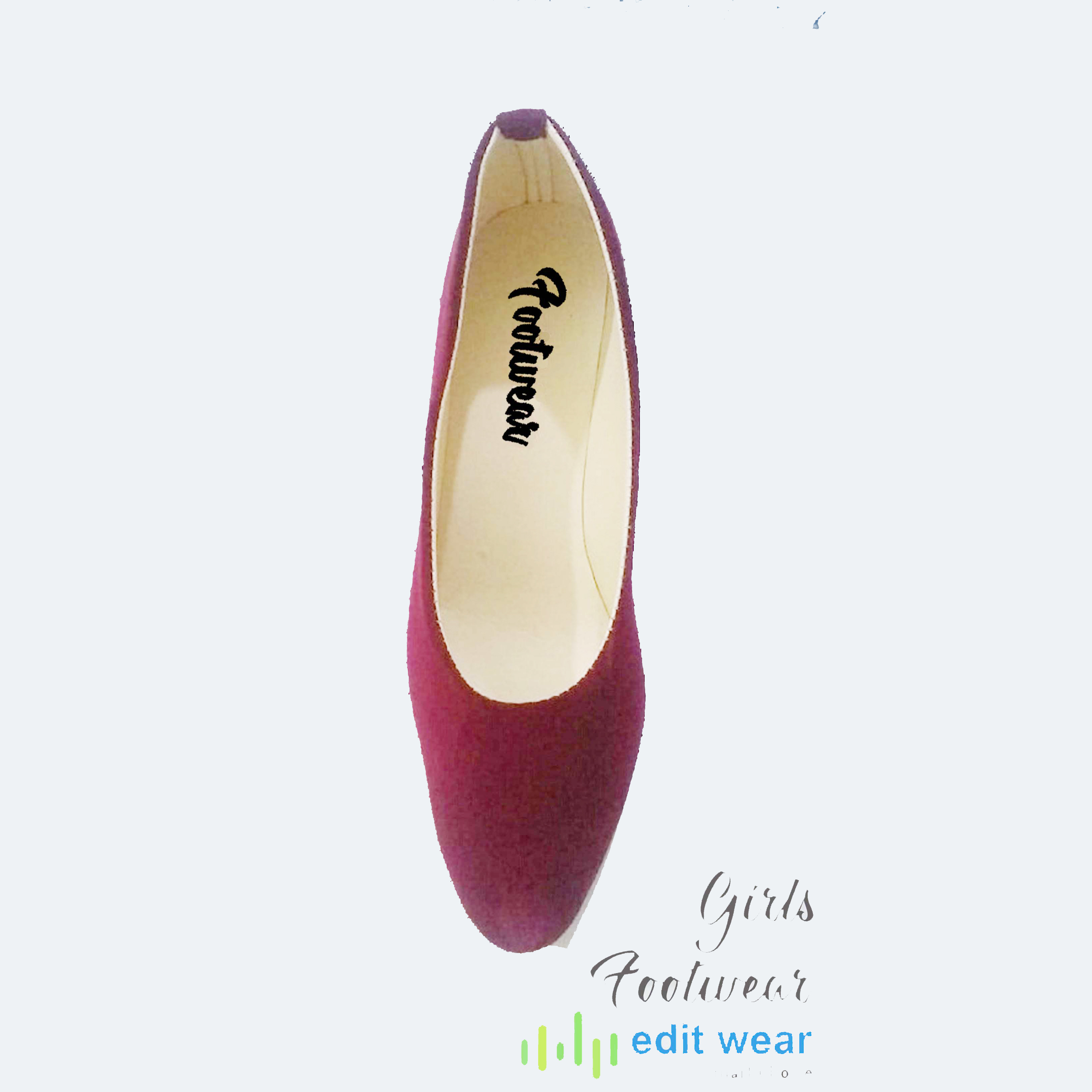 Ladies Velvet Pump Shoes Comfortable 2 Inch Heel Casual & Party Wear Stylish Coat Pumps for Women