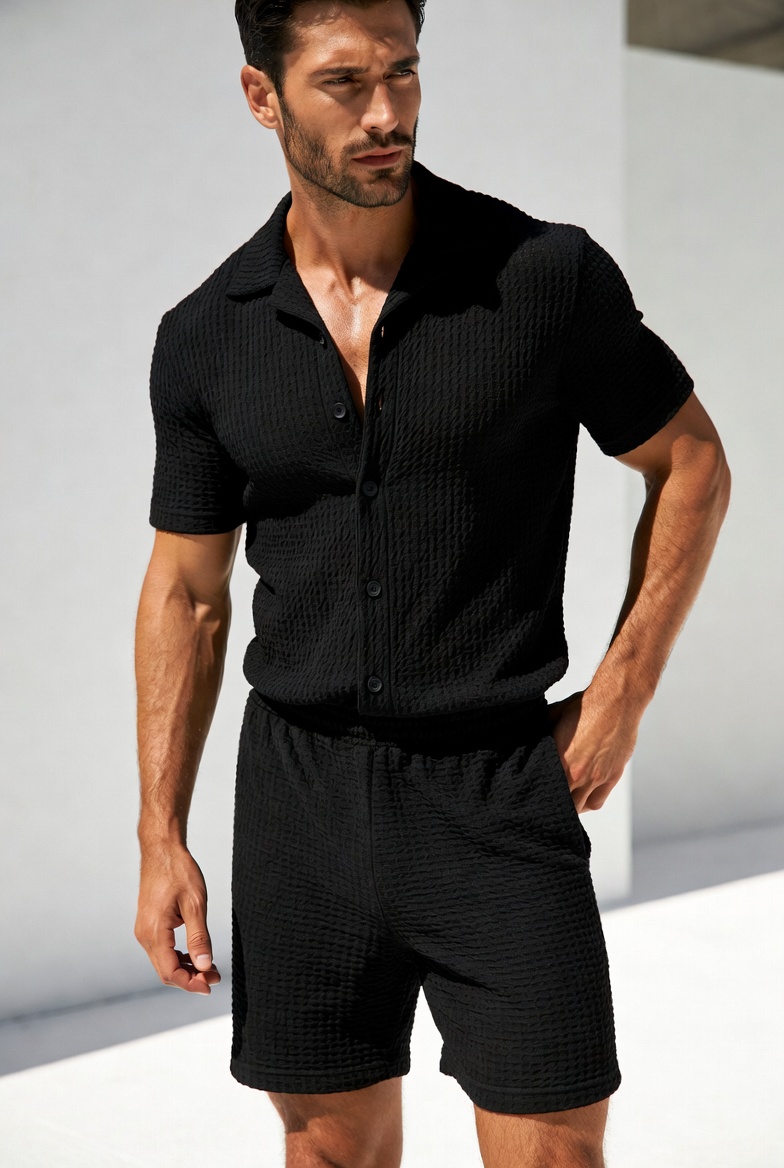 New Trendy Black Tracksuit for Men Premium Comfortable Sports & Casual Wear Set - Image 2