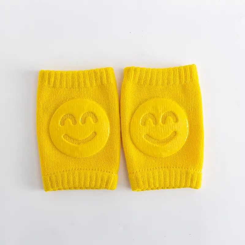 02 Pcs ( Pair ) - Soft & Protective Baby Knee Pads  Cushioned Support for Crawling Infants & Active Toddlers - Random Color - Image 4