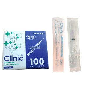 Clinic Luer Lock Auto Disable Syringes With Needle Pack Of 100 Sterile Medical Disposable Syringes For Safe Injections