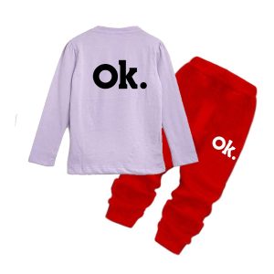 New Summer Collection Kids Tracksuit Set  Full Sleeve Shirt & Trouser Comfortable Casual Wear for Boys & Girls