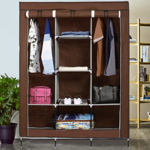 Portable Storage Cabinet 3 Door Large Size 5 by 4 Ft