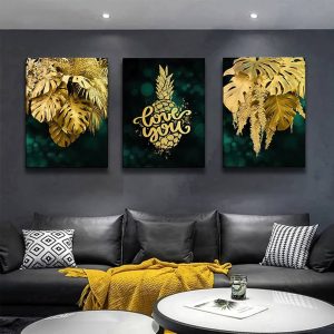 3 Pc Phototiles Wall Art Set | Elegant Self?Adhesive | Premium Quality Smooth Finish | Size 8x11