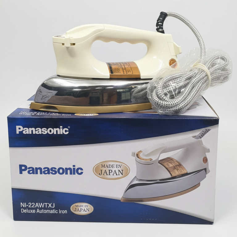 Panasonic Style Deluxe Automatic Electric Iron Heavy Weight | Non-Stick Soleplate - Image 5